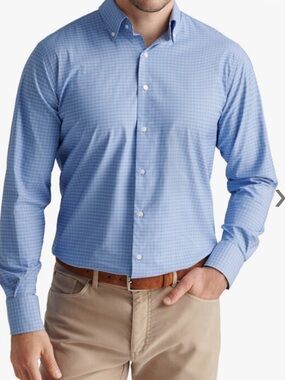 Peter Millar Petaluma Performance Twill Sport Shirt